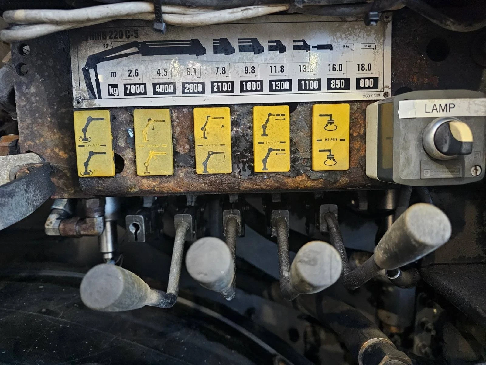 Volvo Fh FH 420 8x4самосвал с кран HIAB - изображение 7