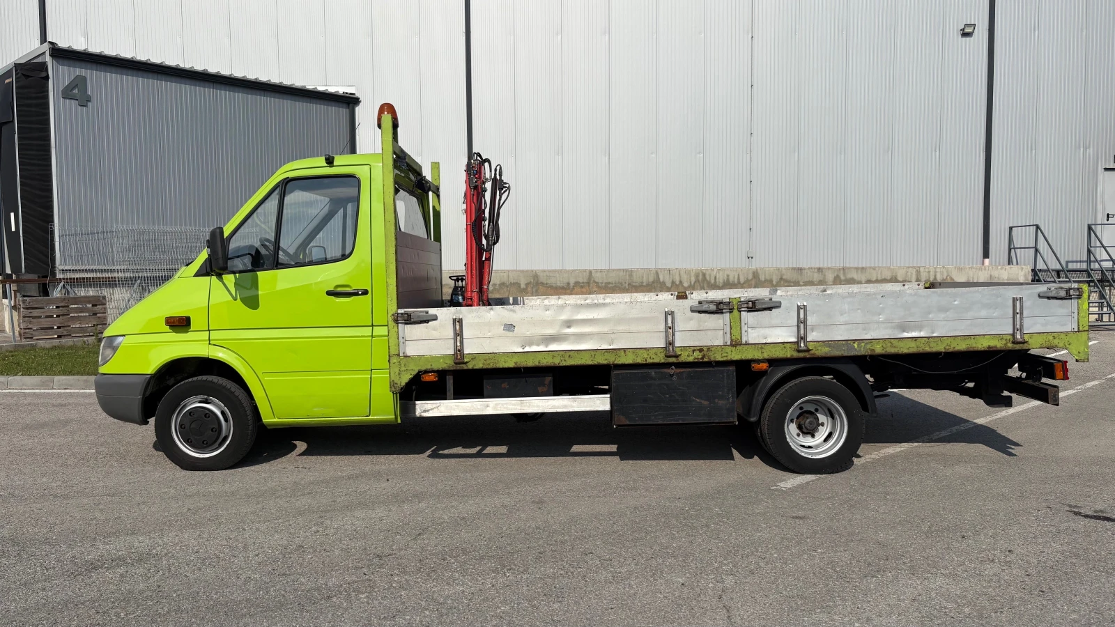 Mercedes-Benz 416 КРАН, снимка 2 - Камиони - 55603029