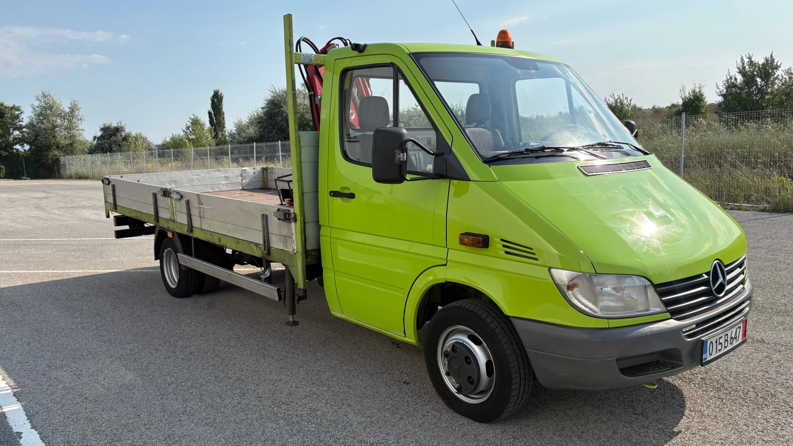 Mercedes-Benz 416 КРАН, снимка 5 - Камиони - 55603029