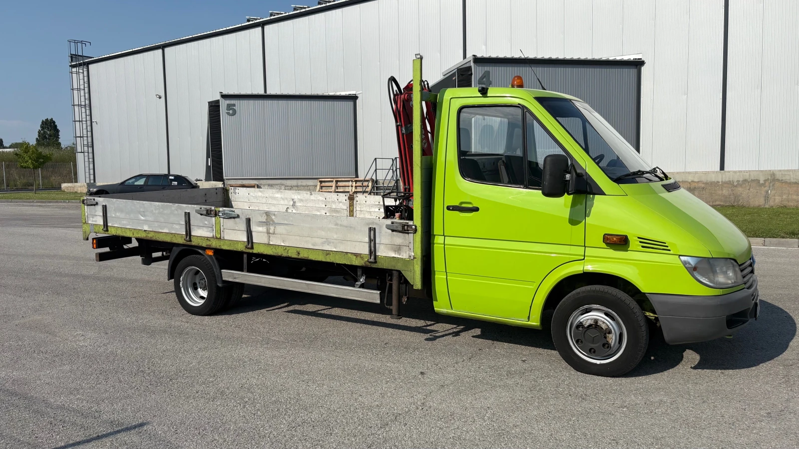 Mercedes-Benz 416 КРАН, снимка 13 - Камиони - 55603029