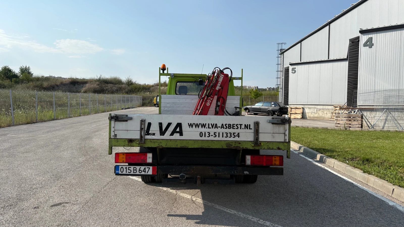 Mercedes-Benz 416 КРАН, снимка 8 - Камиони - 55603029