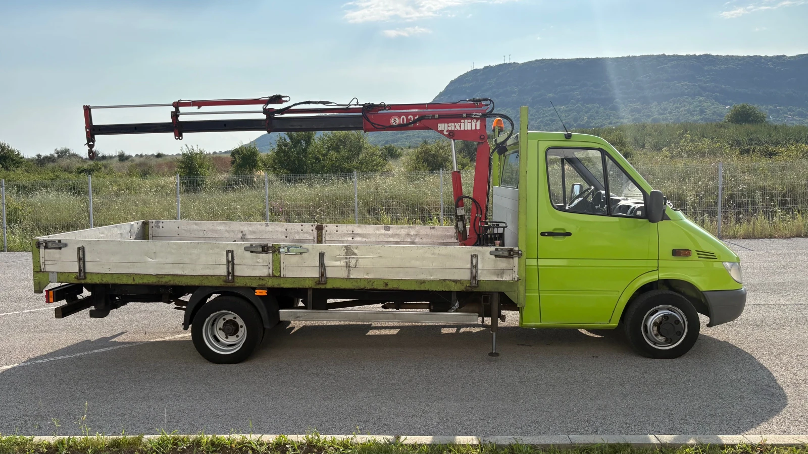 Mercedes-Benz 416 КРАН, снимка 6 - Камиони - 55603029