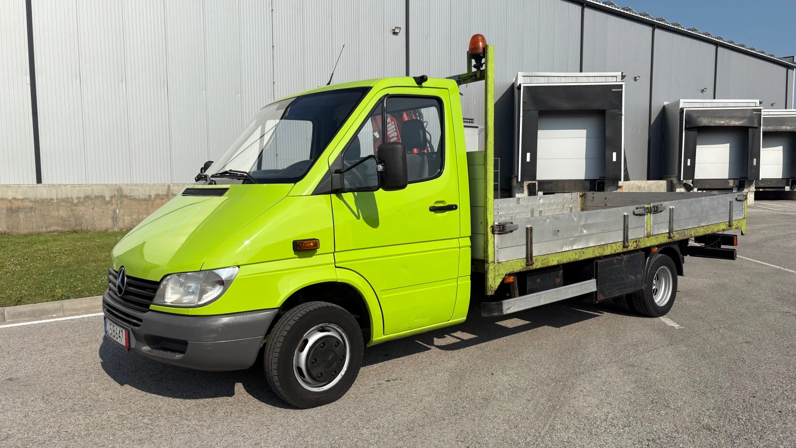 Mercedes-Benz 416 КРАН, снимка 3 - Камиони - 55603029