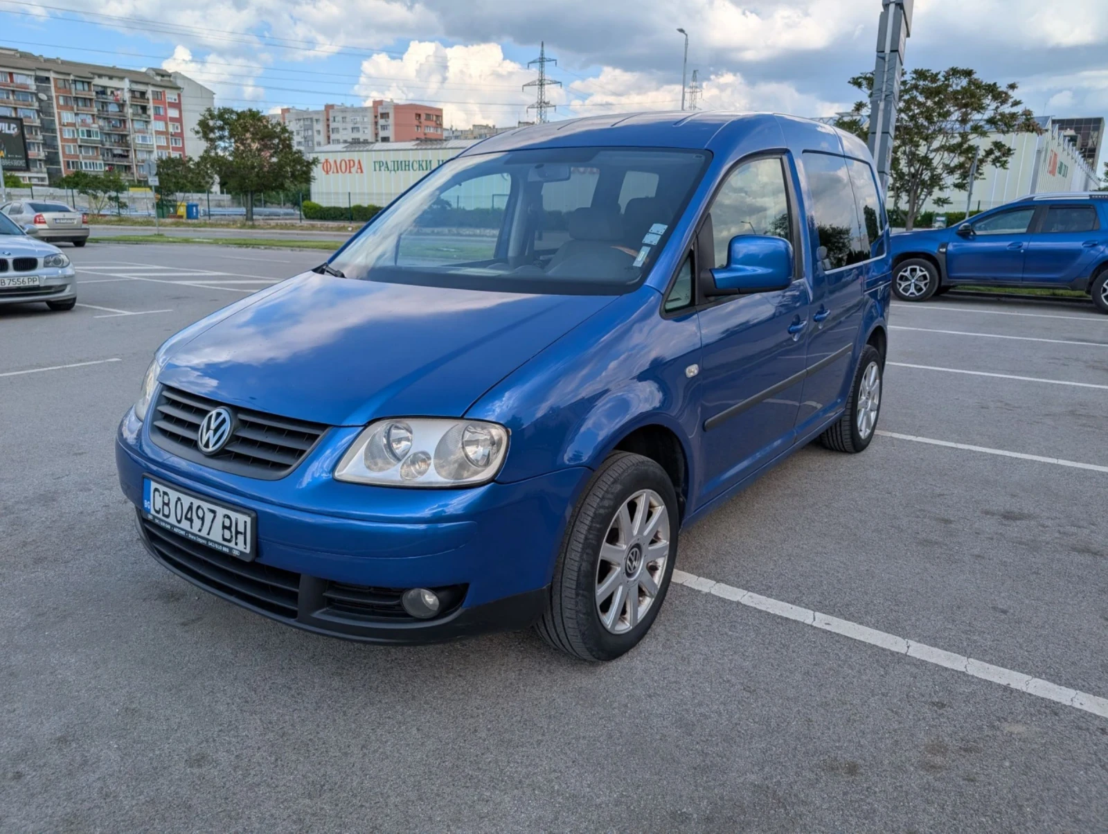 VW Caddy МЕТАН+ ГАЗ  6+ 1  2.0i