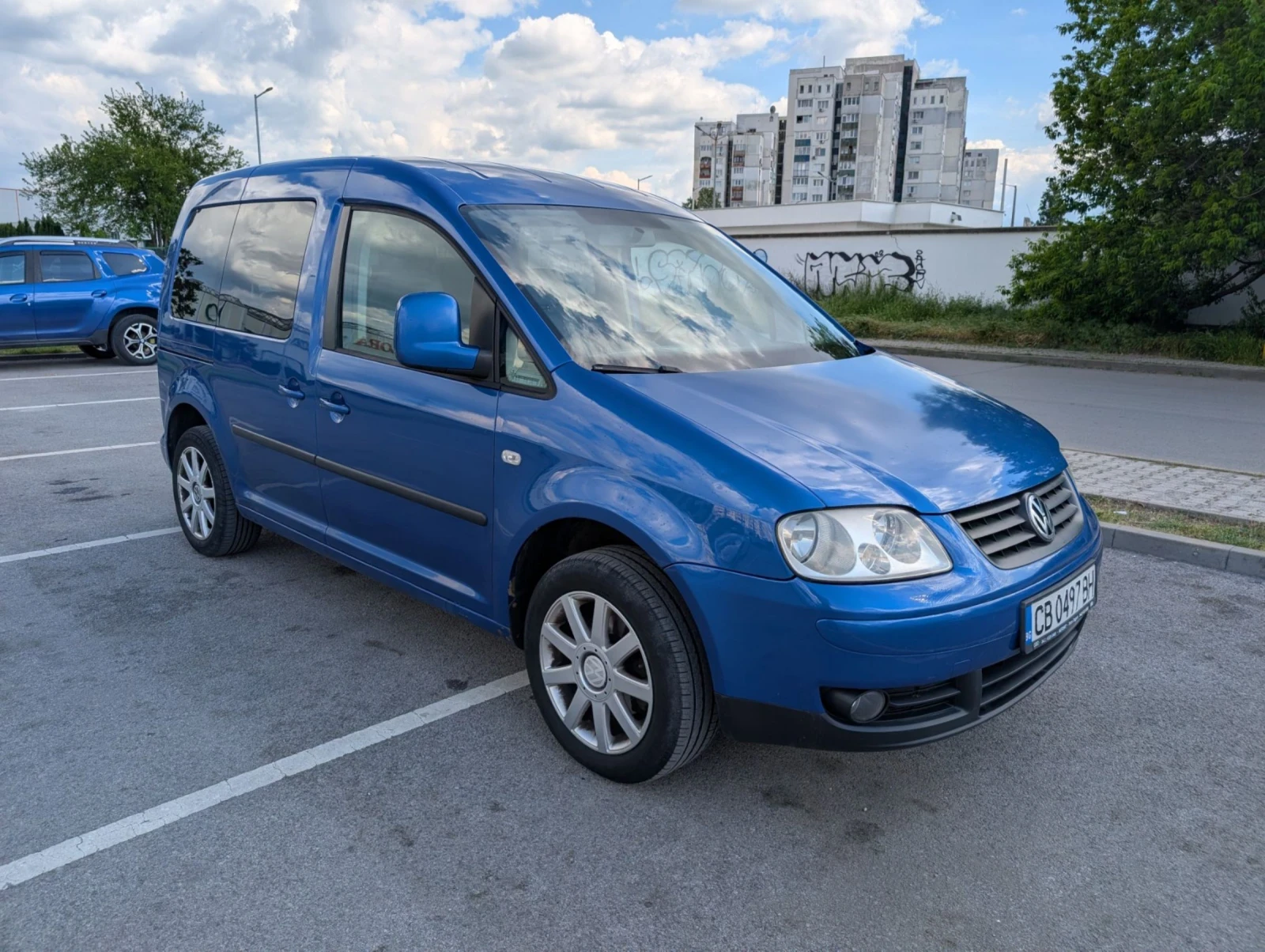 VW Caddy МЕТАН+ ГАЗ  6+ 1  2.0i, снимка 4 - Автомобили и джипове - 54622347