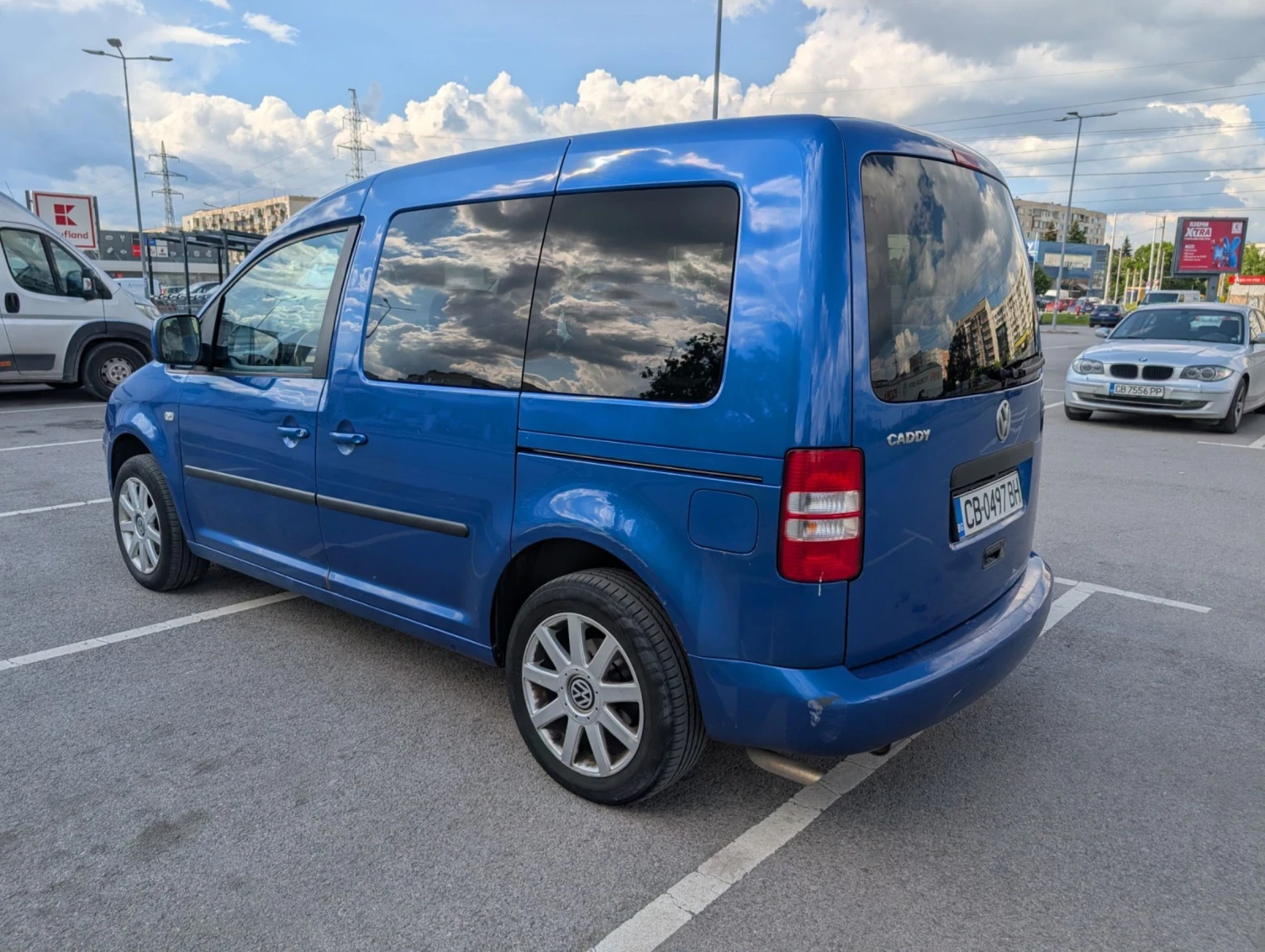 VW Caddy МЕТАН+ ГАЗ  6+ 1  2.0i, снимка 7 - Автомобили и джипове - 54622347