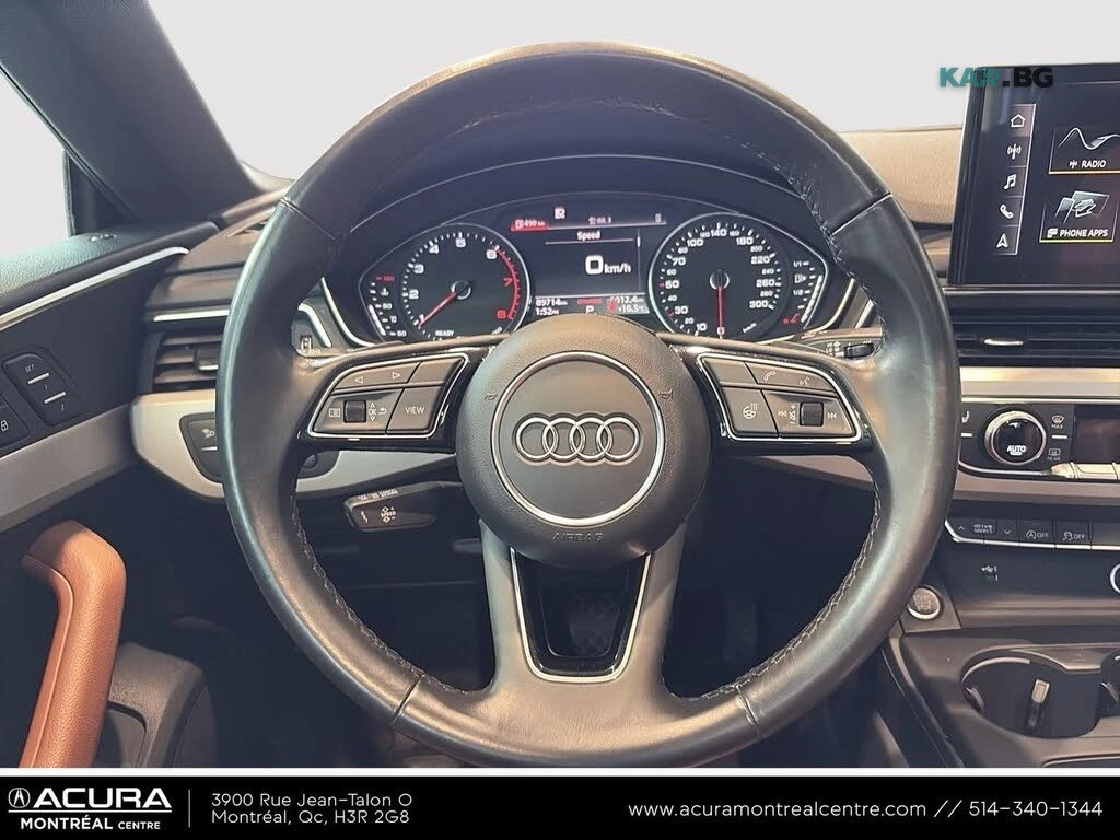 Audi A5 45 TFSI * Komfort *  АвтоКредит * (ЦЕНА ДО БГ), снимка 10 - Автомобили и джипове - 54874841