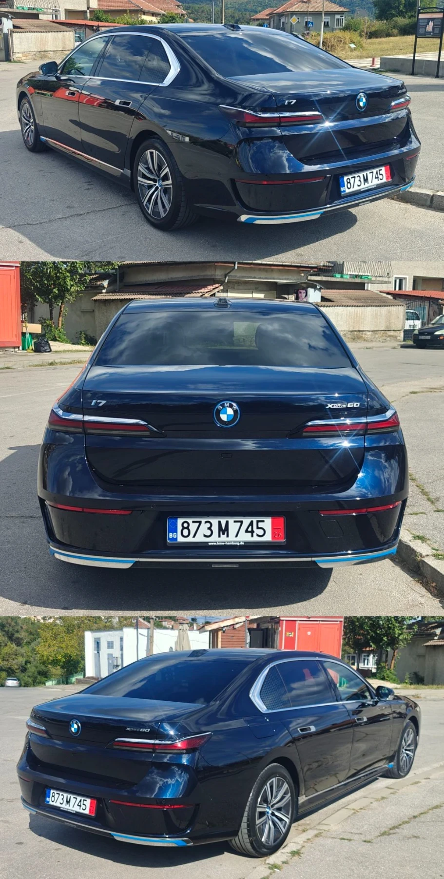 BMW i7 xDrive60/544hp/105kwh/PANO/HUD/SOH100% ГЕРМАНИЯ, снимка 4 - Автомобили и джипове - 56122094