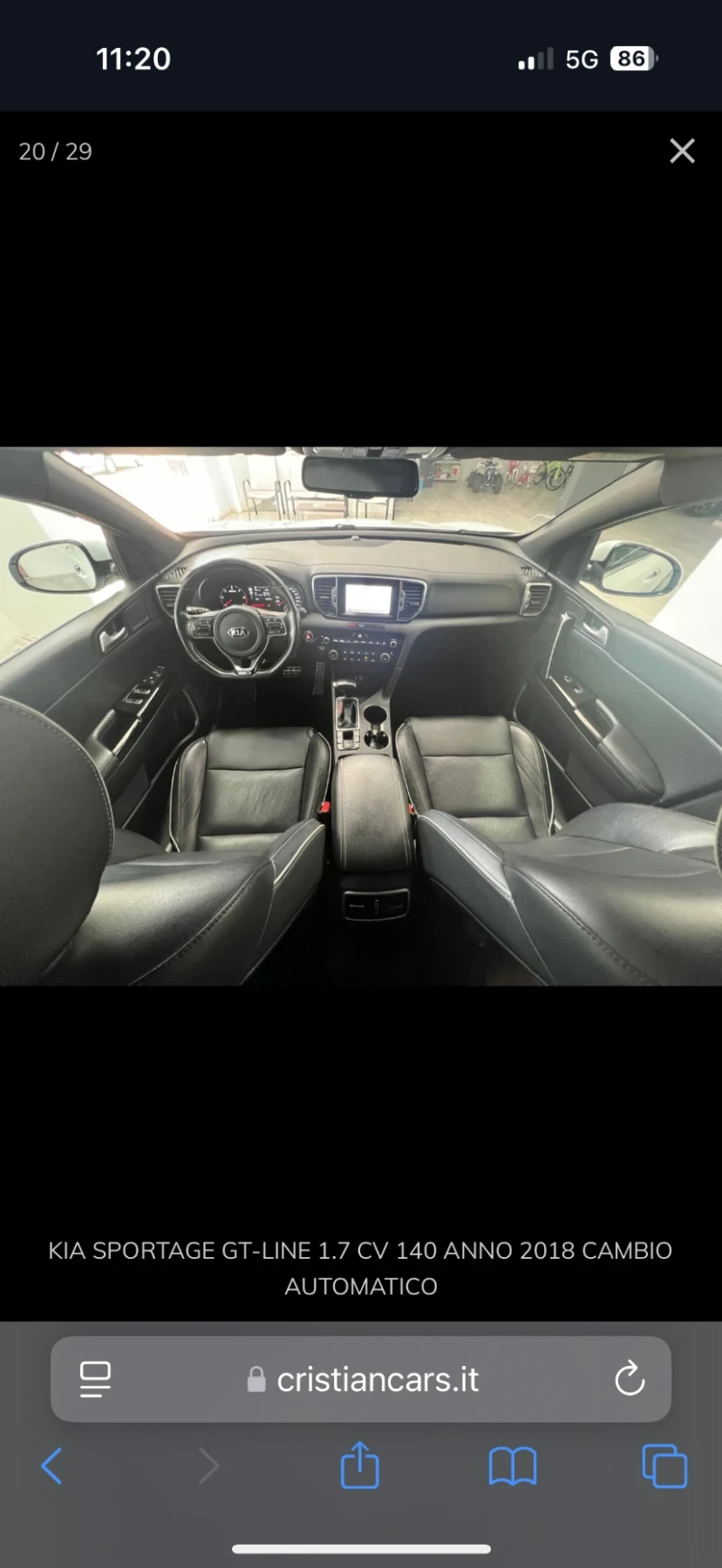 Kia Sportage 2.0D Auto GT Line, снимка 6 - Автомобили и джипове - 52748892