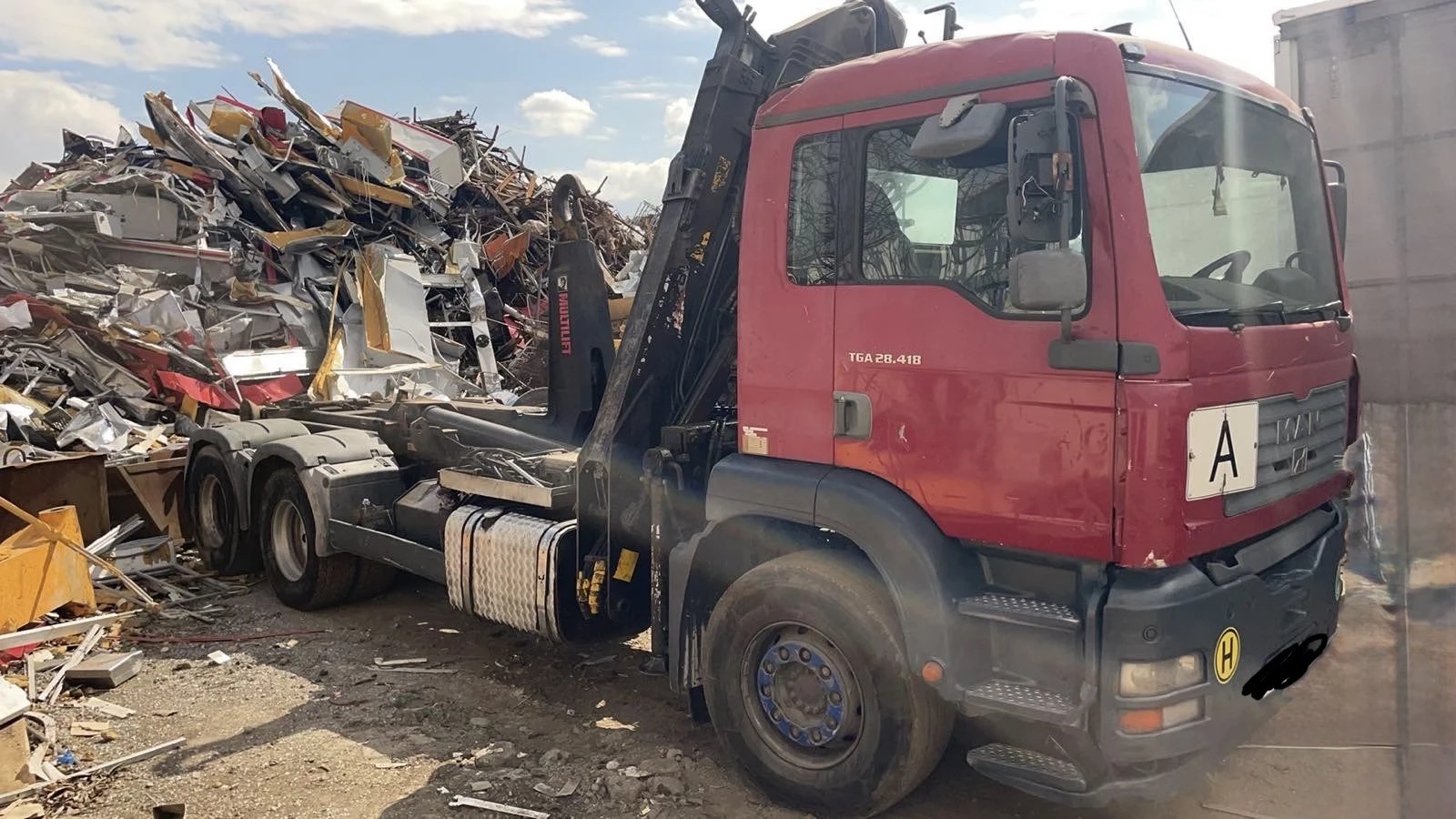 Man Tga 28.414F, снимка 3 - Камиони - 53994259