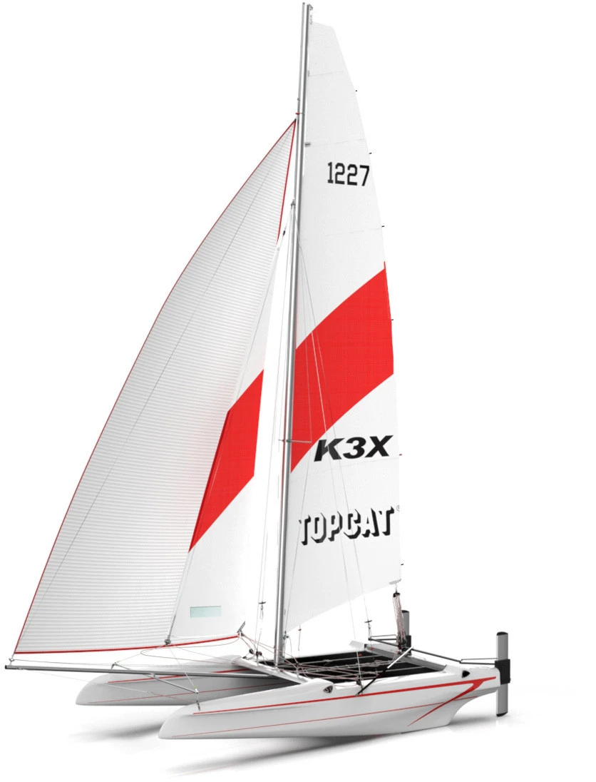 Ветроходна лодка Собствено производство TopCat K3X - изображение 2