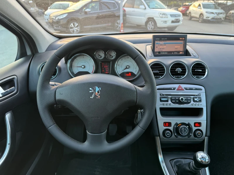 Peugeot 308 1.6HDI ИТАЛИЯ ПАНОРАМА, снимка 12 - Автомобили и джипове - 46918077