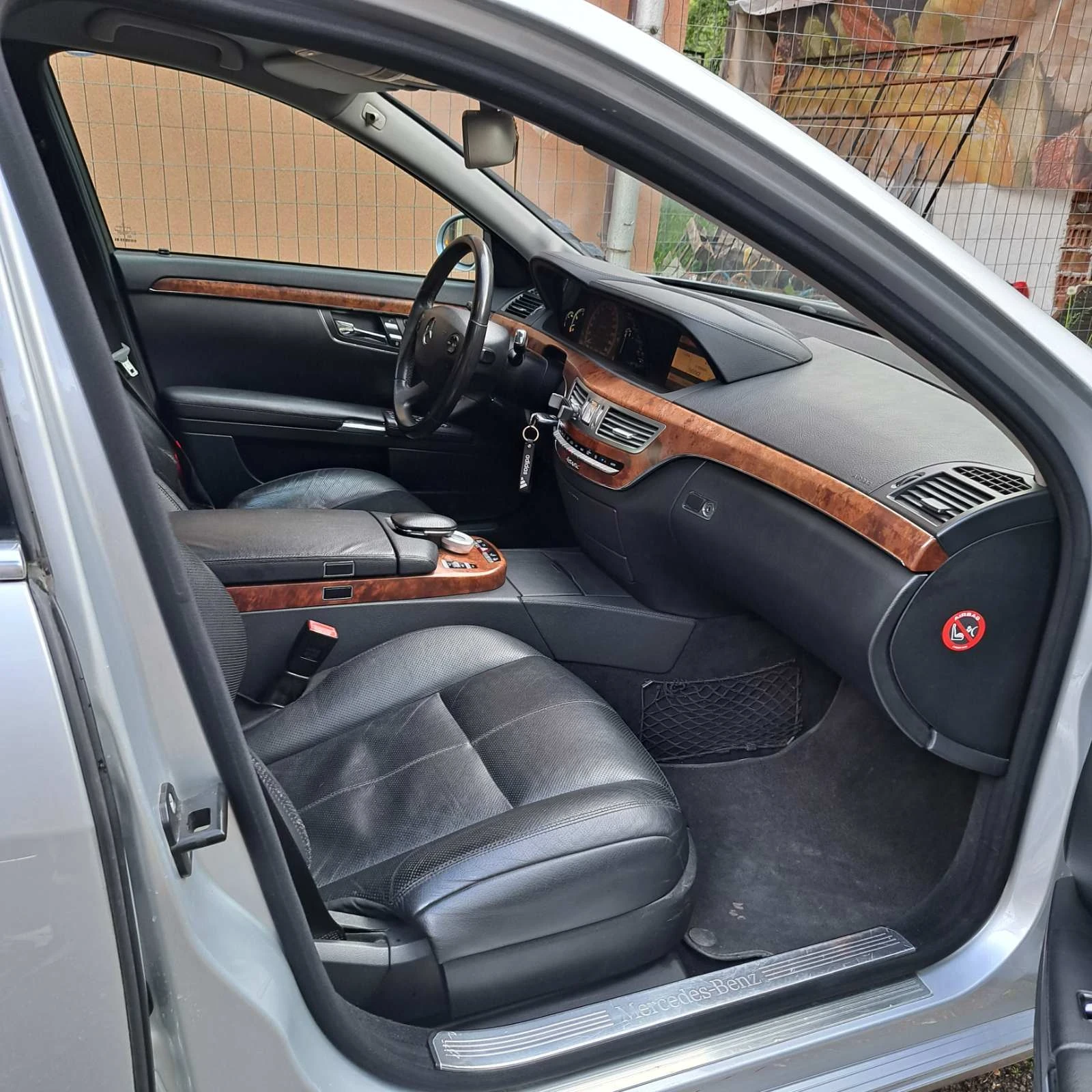 Mercedes-Benz S 320 4matic DISTRONIC Night vision vacuum  | Mobile.bg   16