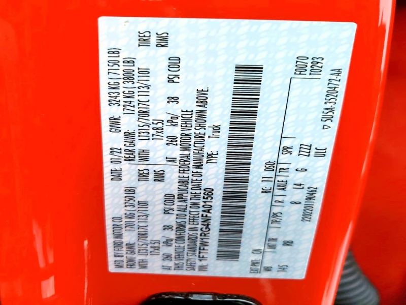 Ford Raptor 3.5l F150, снимка 13 - Автомобили и джипове - 53587117