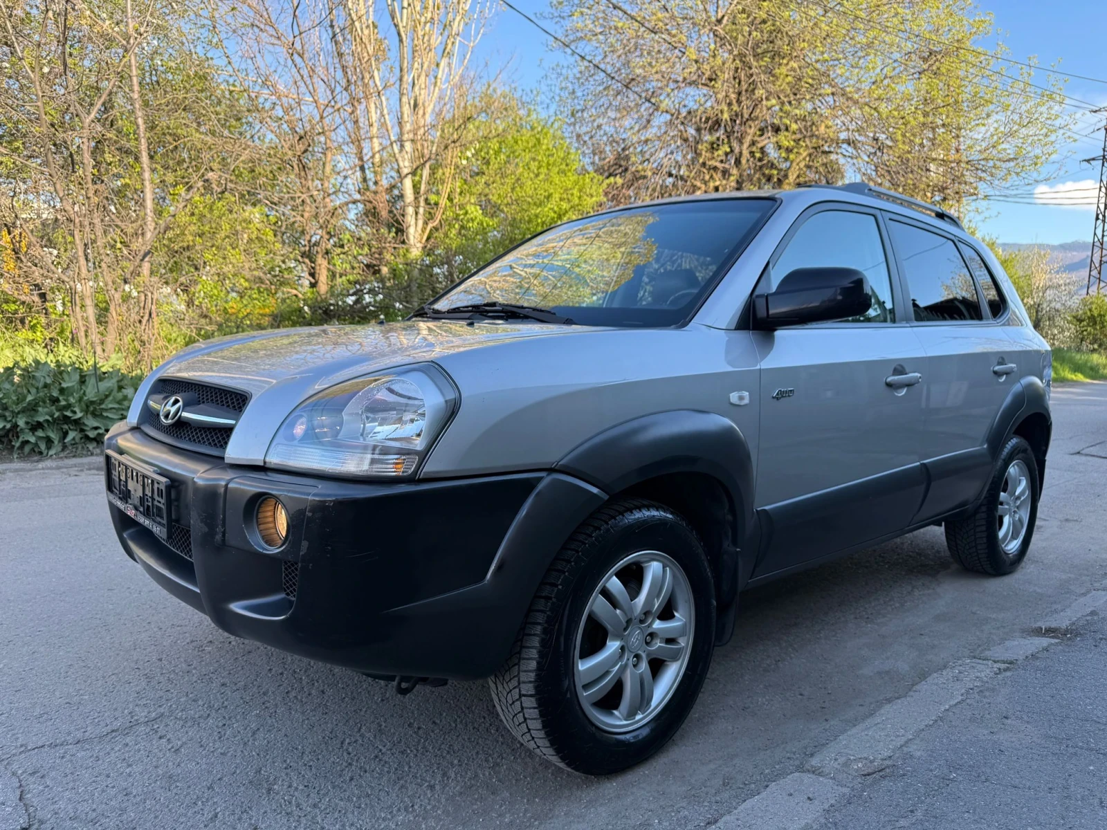 Hyundai Tucson 2, 000CRDI 4x4 EURO4 , снимка 4 - Автомобили и джипове - 54296248