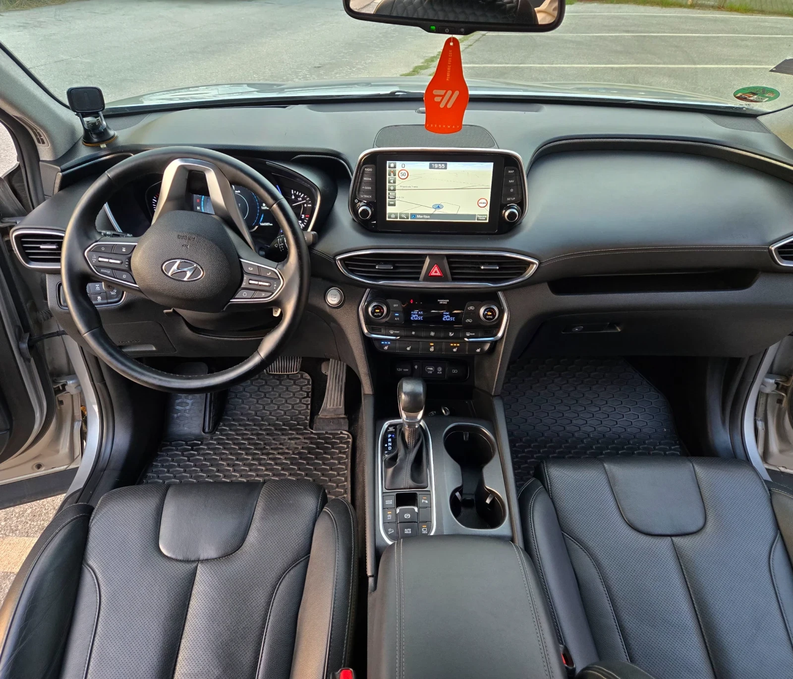 Hyundai Santa fe FULL 2.2CRDI 4WD PREMIUM, снимка 9 - Автомобили и джипове - 55607977