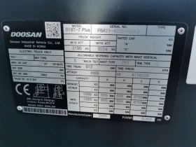 Електрокар DOOSAN B18T-7, снимка 10