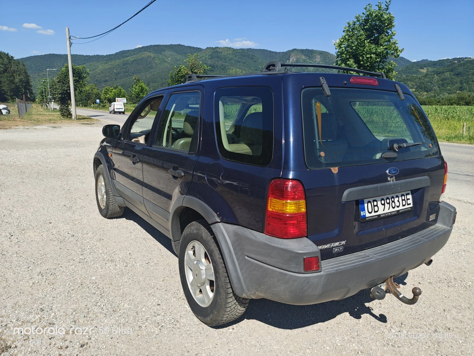 Ford Maverick 3.0i v6 Klimatik, 4+ 4, 200k.c., снимка 7 - Автомобили и джипове - 55587626