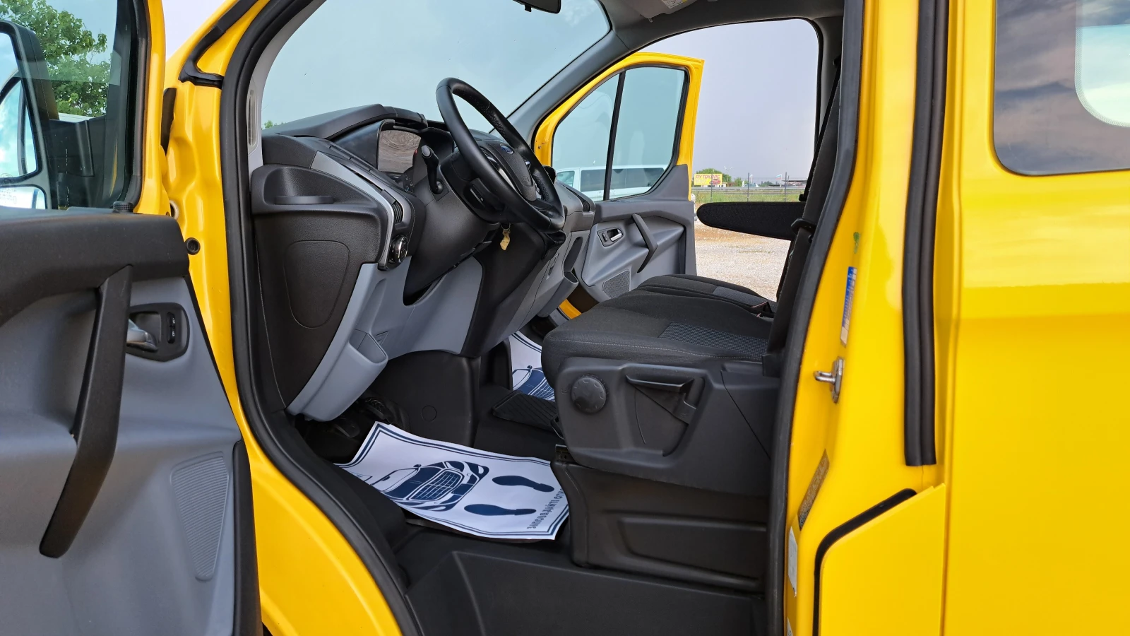 Ford Transit Custom 9 МЕСТА/2.2TDCI-6ск/КЛИМАТИК/АВТОПИЛОТ/ПОДГРЕВ/, снимка 7 - Бусове и автобуси - 55065436