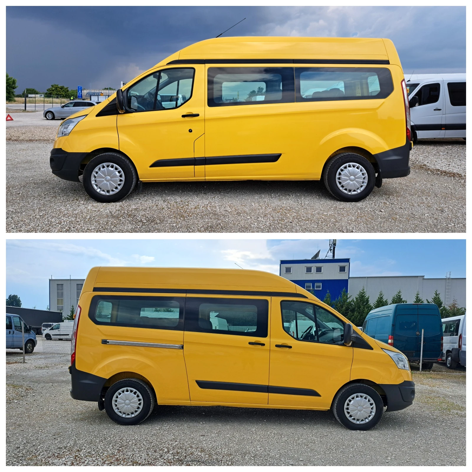 Ford Transit Custom 9 МЕСТА/2.2TDCI-6ск/КЛИМАТИК/АВТОПИЛОТ/ПОДГРЕВ/, снимка 6 - Бусове и автобуси - 55065436