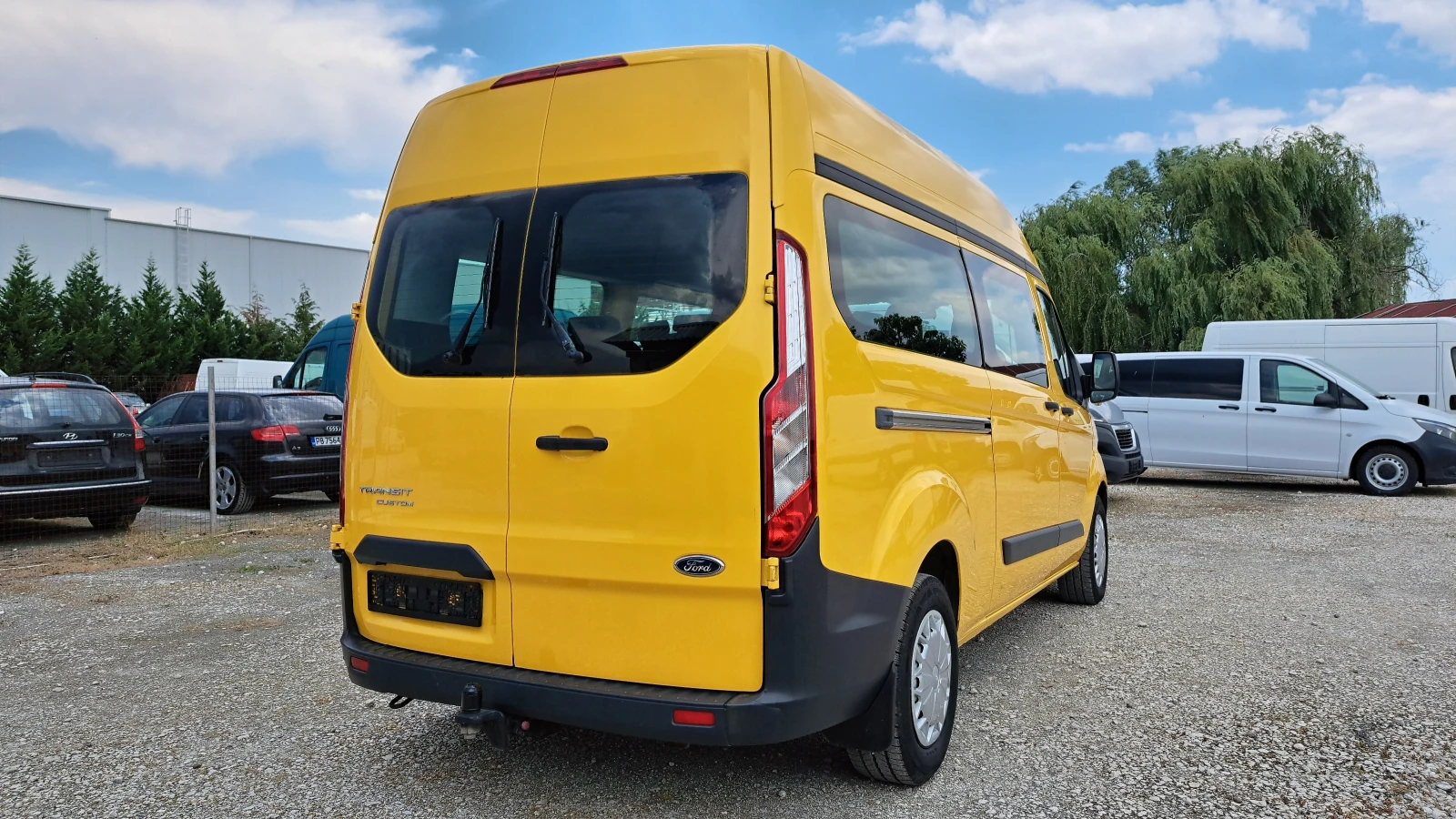 Ford Transit Custom 9 МЕСТА/2.2TDCI-6ск/КЛИМАТИК/АВТОПИЛОТ/ПОДГРЕВ/, снимка 4 - Бусове и автобуси - 55065436