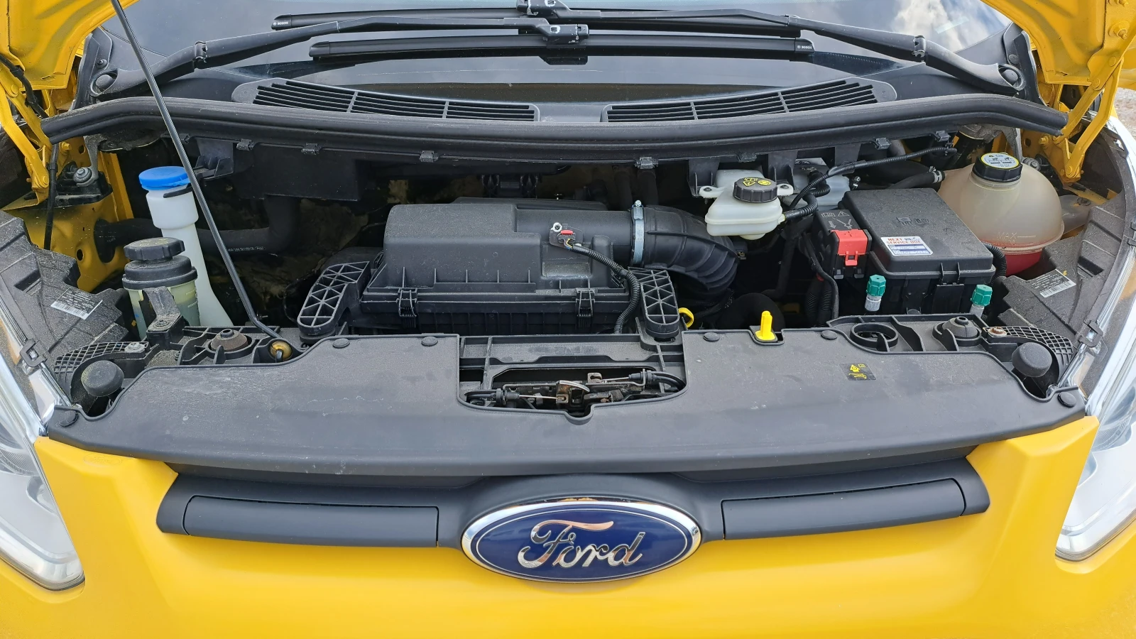 Ford Transit Custom 9 МЕСТА/2.2TDCI-6ск/КЛИМАТИК/АВТОПИЛОТ/ПОДГРЕВ/, снимка 16 - Бусове и автобуси - 55065436