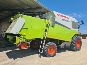 ����� �� �������� �� ������� Claas Mega 360