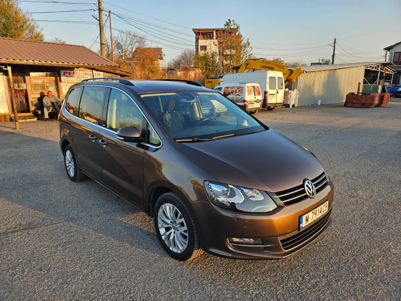 VW Sharan 170 кс, автомат, 7 местен, снимка 1 - Автомобили и джипове - 47878853