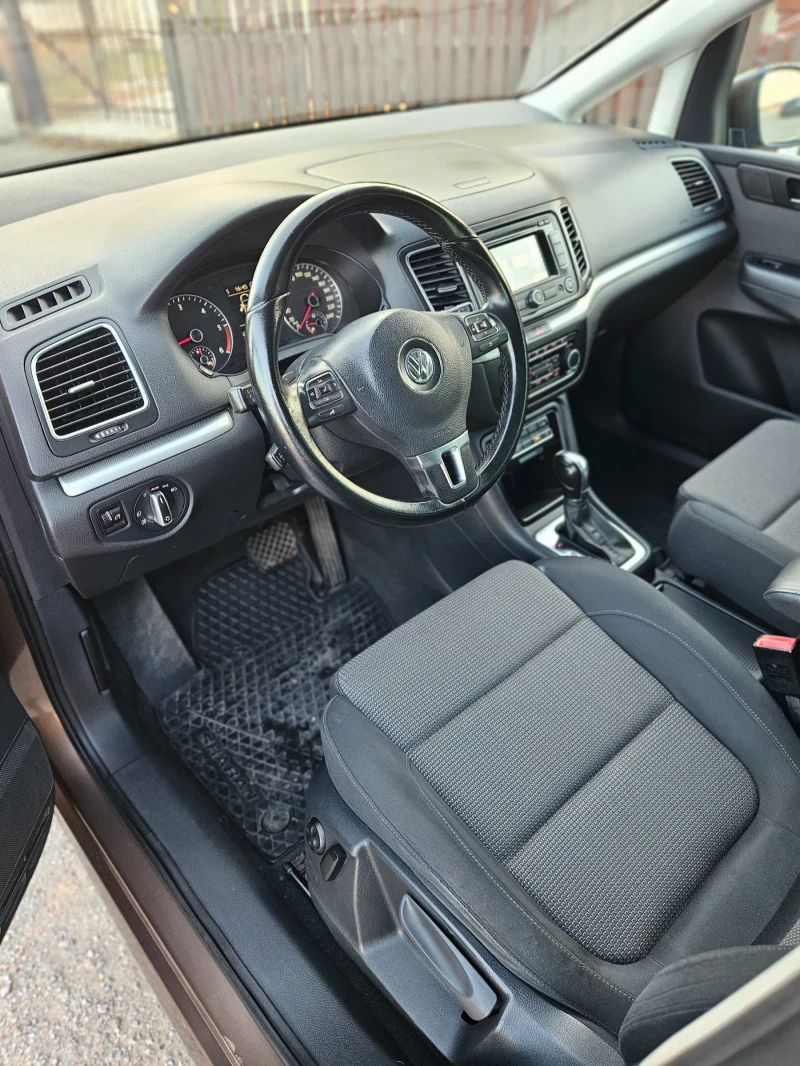 VW Sharan 170 кс, автомат, 7 местен, снимка 9 - Автомобили и джипове - 47878853