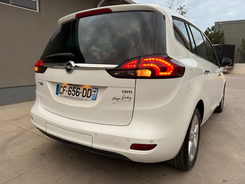Opel Zafira 2.0CDTI 165hp Cosmo Panorama Automat 7 места Bike , снимка 7 - Автомобили и джипове - 51842627