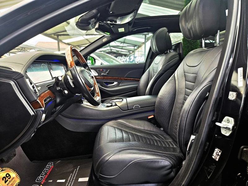 Mercedes-Benz S 350 L/AMG/4M/9G/TVx3/DISTR/PANO/ВАКУУМ/ОБДУХ/МАСАЖ/LIZ, снимка 14 - Автомобили и джипове - 52538644