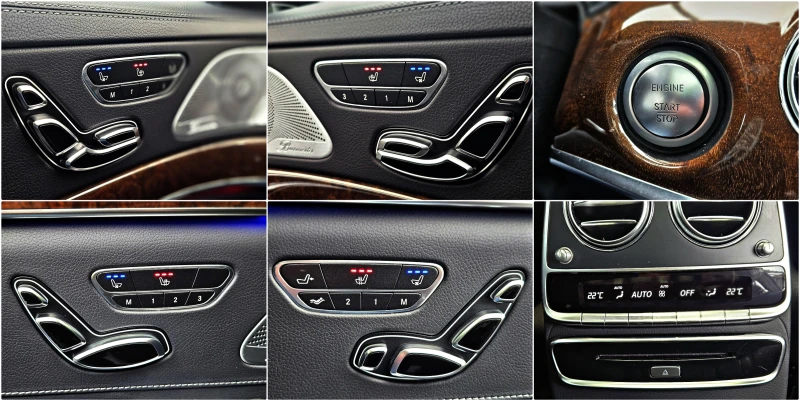 Mercedes-Benz S 350 L/AMG/4M/9G/TVx3/DISTR/PANO/ВАКУУМ/ОБДУХ/МАСАЖ/LIZ, снимка 12 - Автомобили и джипове - 52538644