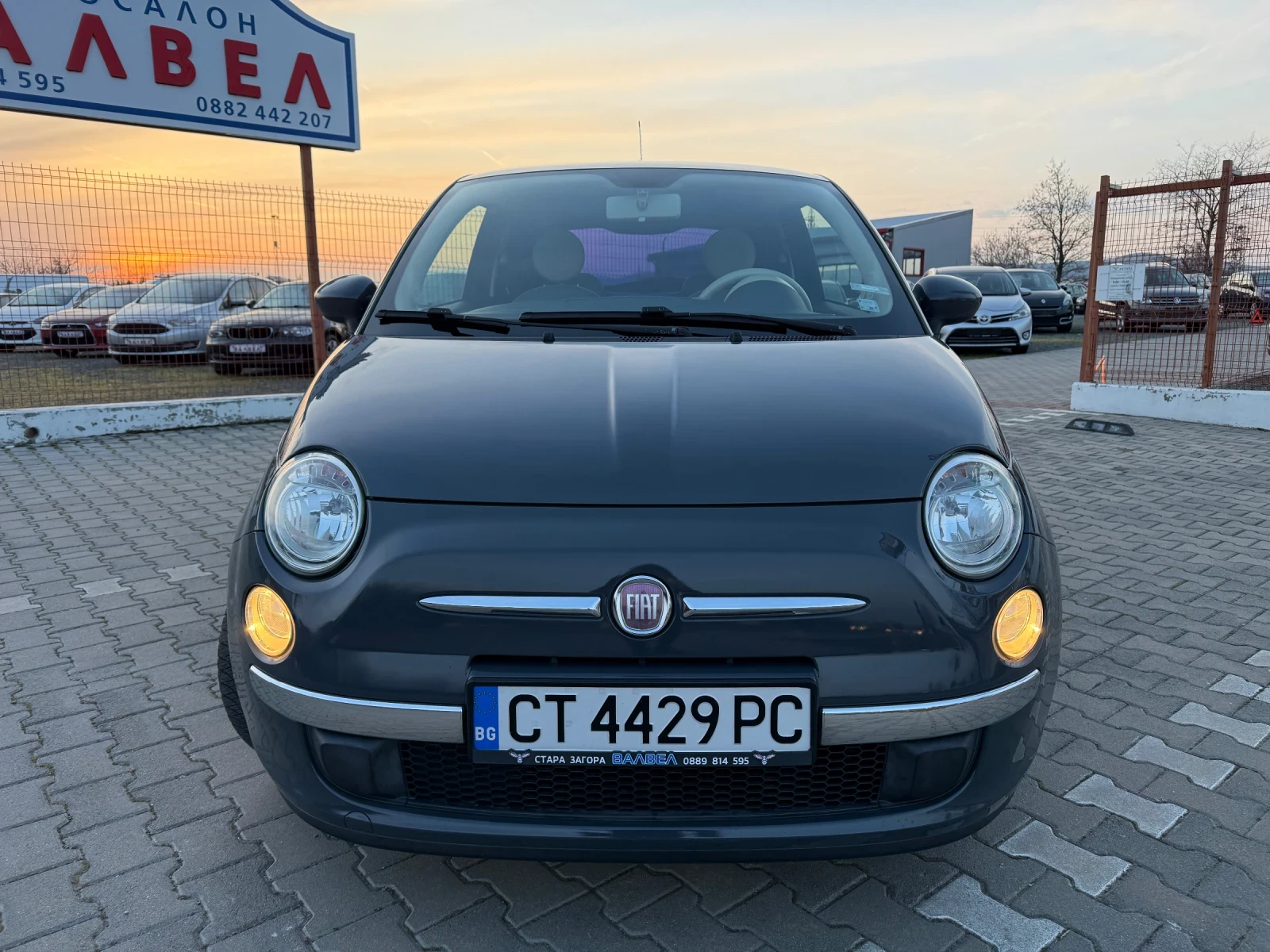 Fiat 500 * 1.25i* 69HP* 83Tkm* EURO 5* , снимка 2 - Автомобили и джипове - 54010626