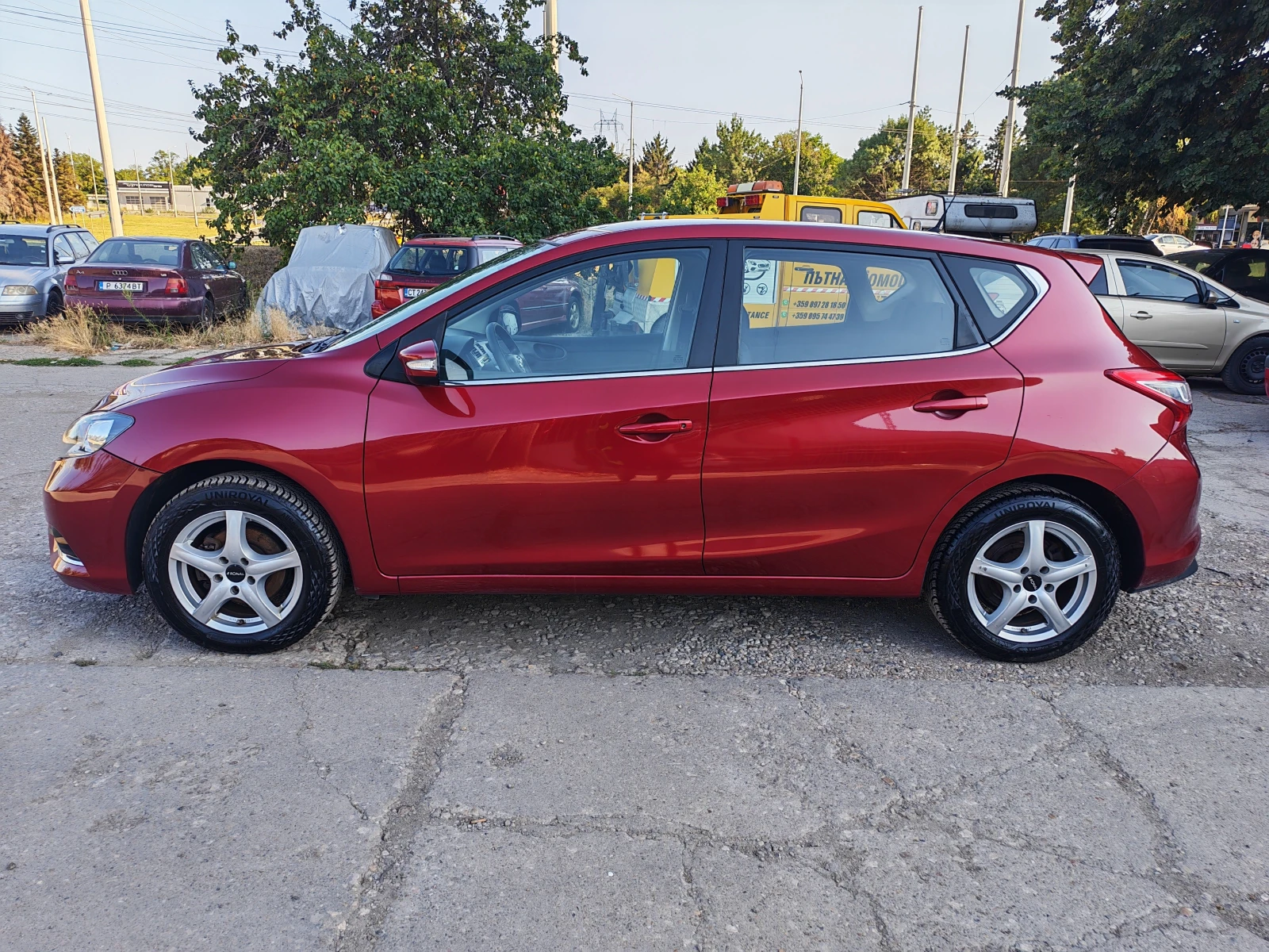 Nissan Pulsar 1.2i-КЛИМАТИК, снимка 4 - Автомобили и джипове - 55606525