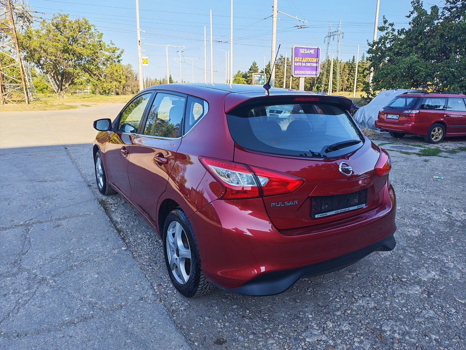 Nissan Pulsar 1.2i-КЛИМАТИК, снимка 5 - Автомобили и джипове - 55606525
