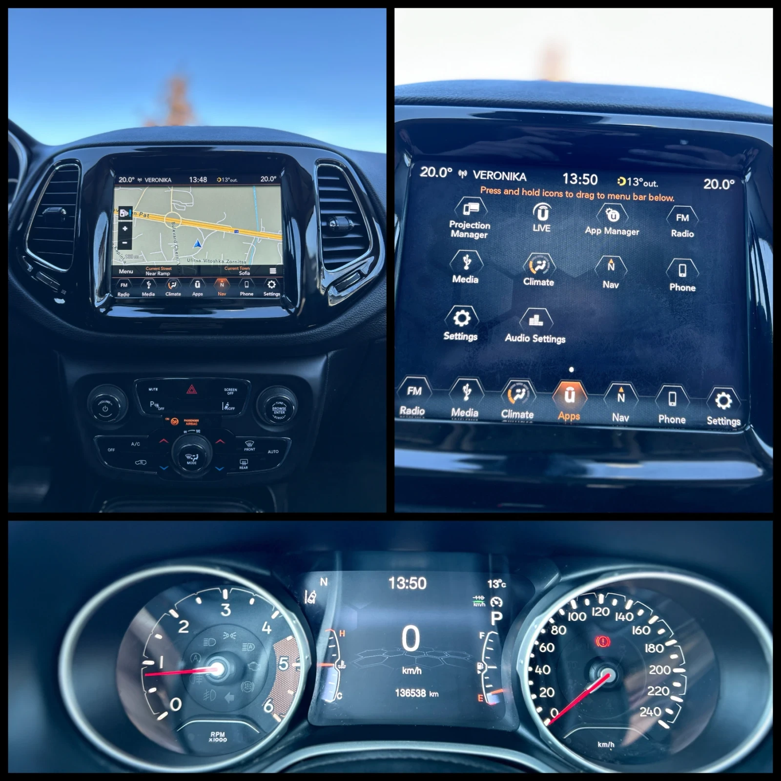 Jeep Compass 2.0/ 4x4 /  | Mobile.bg   14