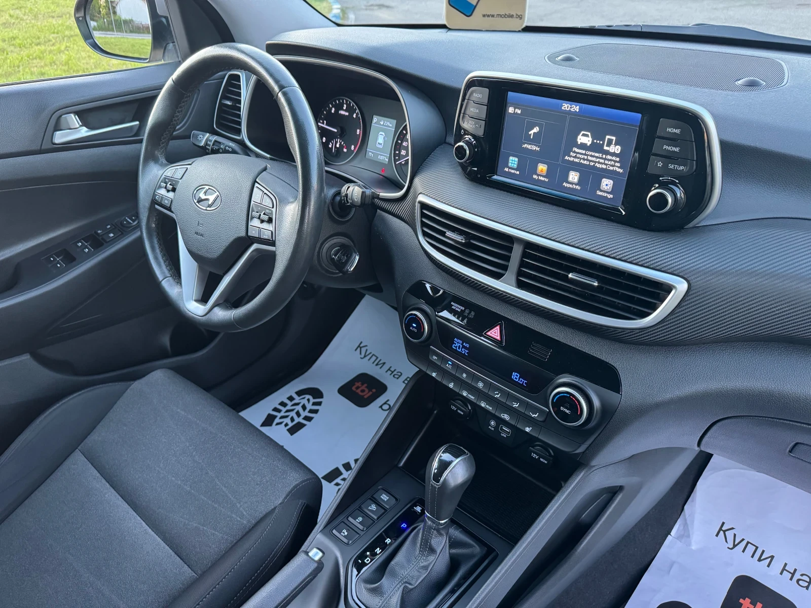 Hyundai Tucson 1.6CRDi 4x4 * * * 83500км.* * * , снимка 10 - Автомобили и джипове - 54584065
