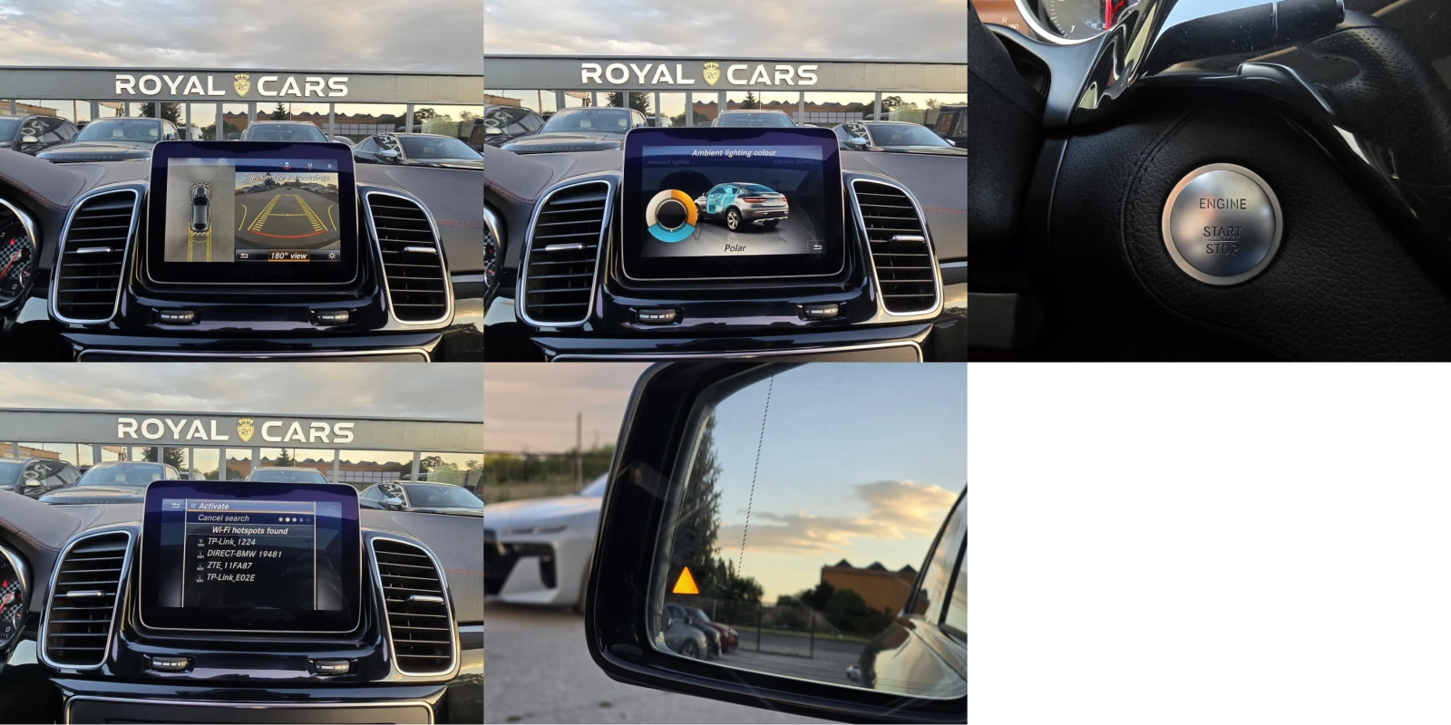 Mercedes-Benz GLE 350 * AMG 6.3 * PANO* Harman Kardon* 360* , снимка 17 - Автомобили и джипове - 54759770