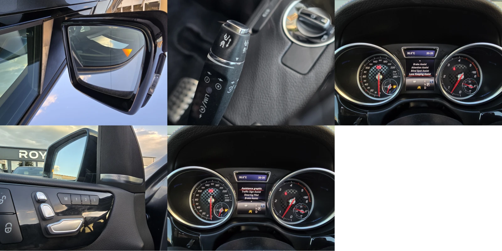 Mercedes-Benz GLE 350 * AMG 6.3 * PANO* Harman Kardon* 360* , снимка 16 - Автомобили и джипове - 54759770