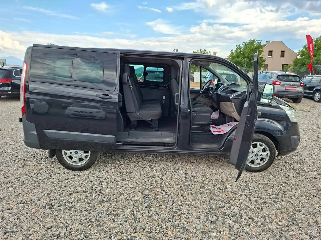 Ford Transit Custom  2.2TDCI* 6-SPEED* 36м. х 255EUR.* , снимка 8 - Бусове и автобуси - 56078900
