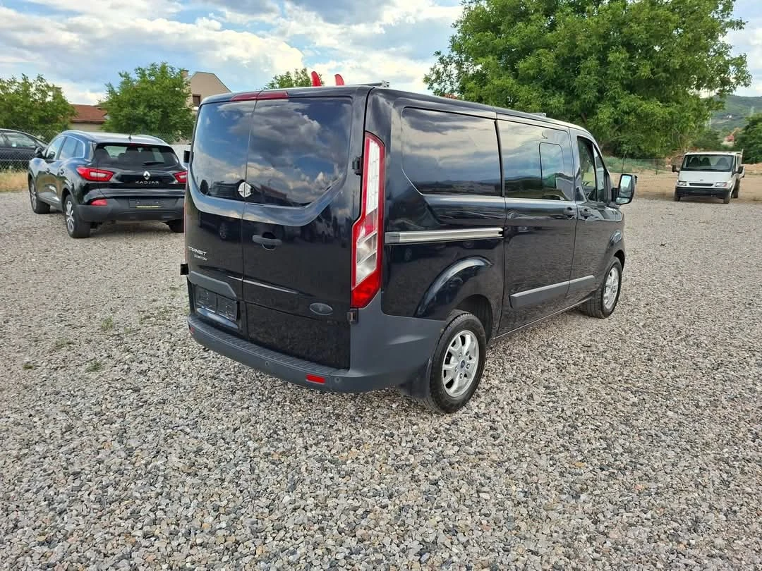 Ford Transit Custom  2.2TDCI* 6-SPEED* 36м. х 255EUR.* , снимка 5 - Бусове и автобуси - 56078900