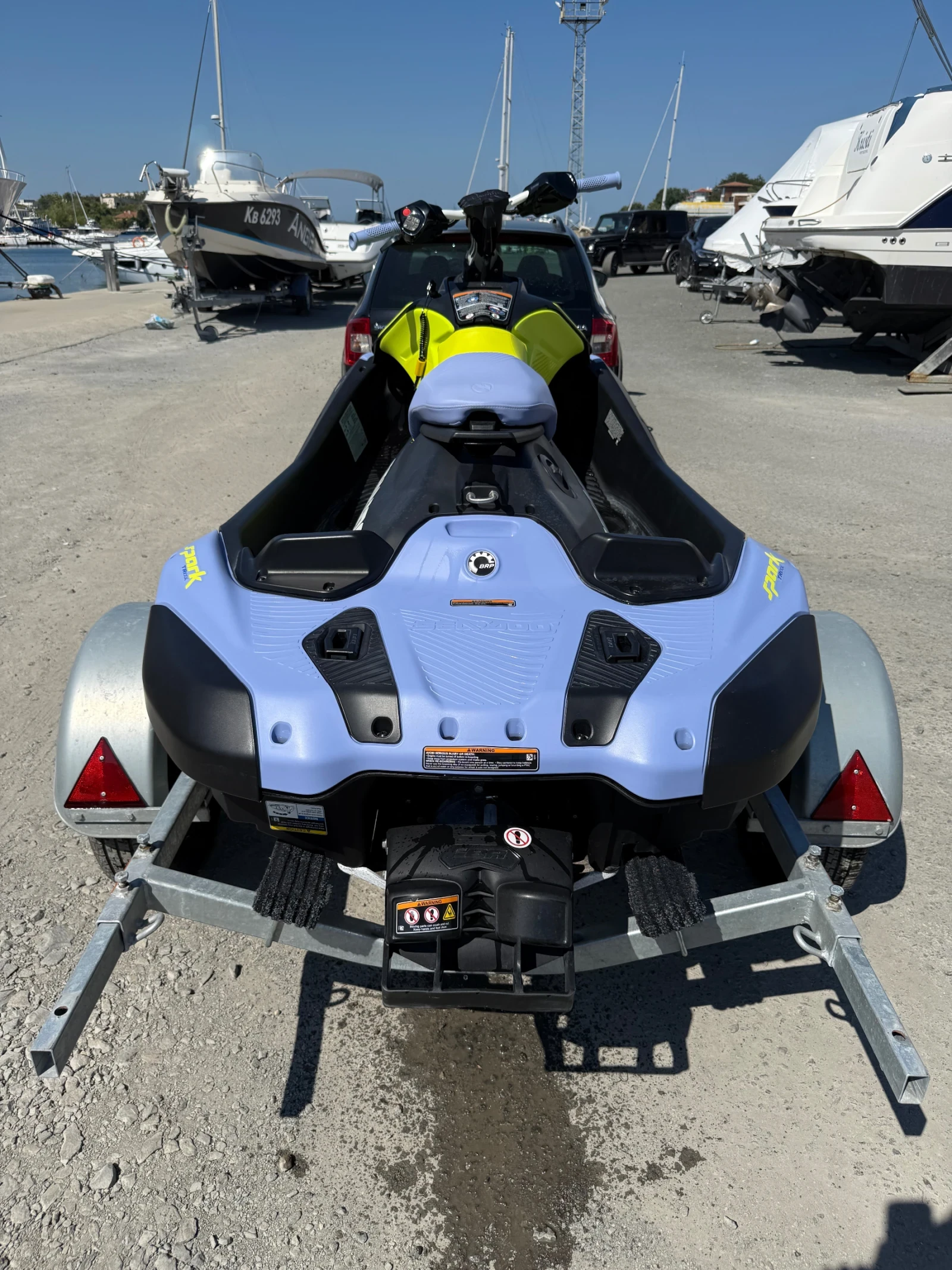 Джет Bombardier Sea Doo Trixx 1up колесар и гаранция - изображение 5