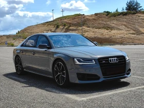 Audi S8 Plus, Nardo Grey, Ceramic, Night vision | Mobile.bg    4