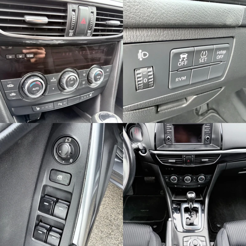 Mazda 6 2.0i SKYACTIV / KEYLESS / AVTOMAT / NAVI / PODGREV, снимка 16 - Автомобили и джипове - 52567182