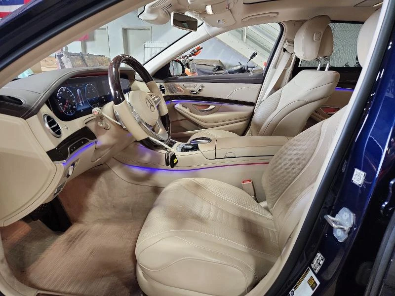 Mercedes-Benz S 560 4M* Burmester* Обдухване* Масаж* Distronic* 2ключа, снимка 8 - Автомобили и джипове - 54451221