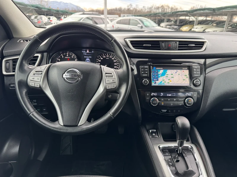 Nissan Qashqai 1.2i TURBO АВТОМАТ НАВИ, снимка 12 - Автомобили и джипове - 48551599