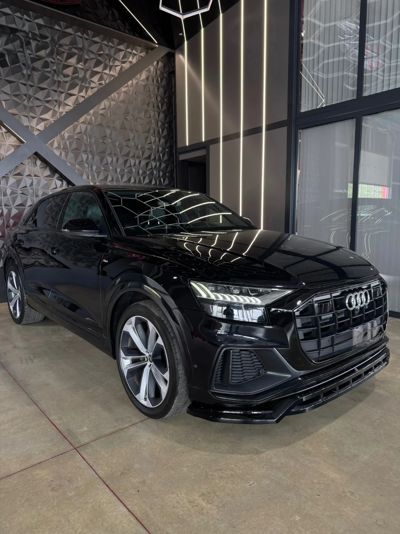 Audi Q8 5.0 TDI/3xS-line-BLACK OPTIC/DISTRONIK/ | Mobile.bg   1