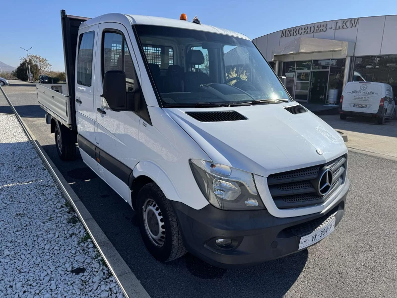 Mercedes-Benz Sprinter 313 Двойна кабина/Клима, снимка 1 - Бусове и автобуси - 48054144