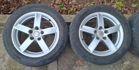 Гуми с джанти Dunlop 205/55R16, снимка 2 - Гуми и джанти - 52662075
