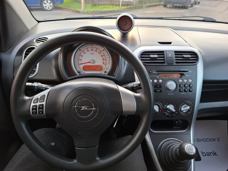 Opel Agila 1.0i 65hp * КЛИМАТИК * EURO 4 * ЛИЗИНГ * , снимка 9 - Автомобили и джипове - 52554222